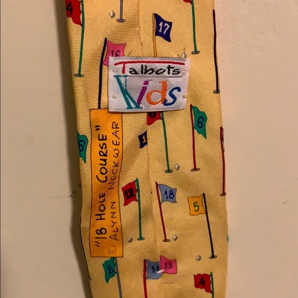 Talbots Kids Golf Boy’s Tie - Picture 4 of 5